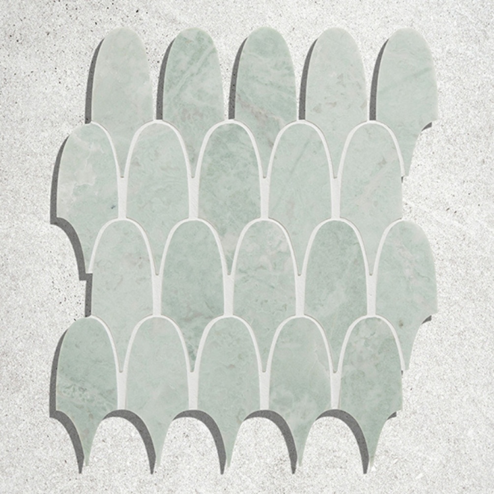 Ca' Pietra East Java Plume Hummingbird Mosaic Tiles - Image 1